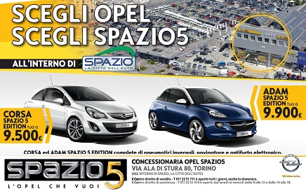 Advertising promozionale Opel Spazio 5