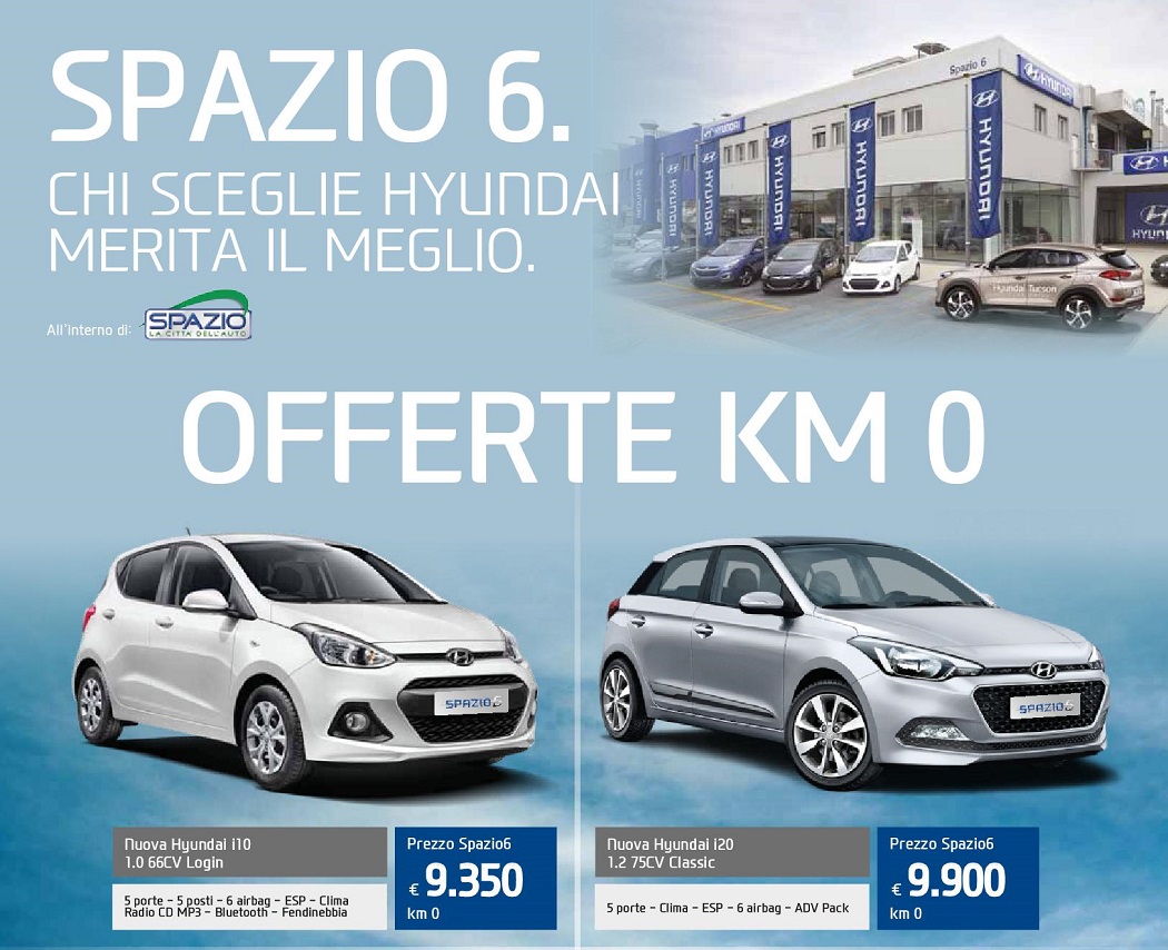Campagna km0 Spazio 6 Hyundai